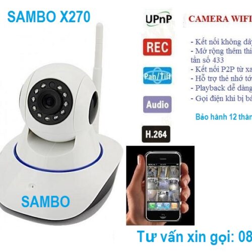 Camera IP 1.0 Megapixel Bộ camera quan sát văn phòng nhỏ gọn