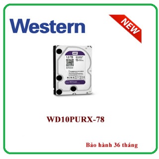 WESTERN PURPLE 1TB DÒNG Ổ CỨNG CHUYÊN DỤNG CHO CAMERA, GHI HÌNH LIÊN TỤC 24/7 ( CHÍNH HÃNG)