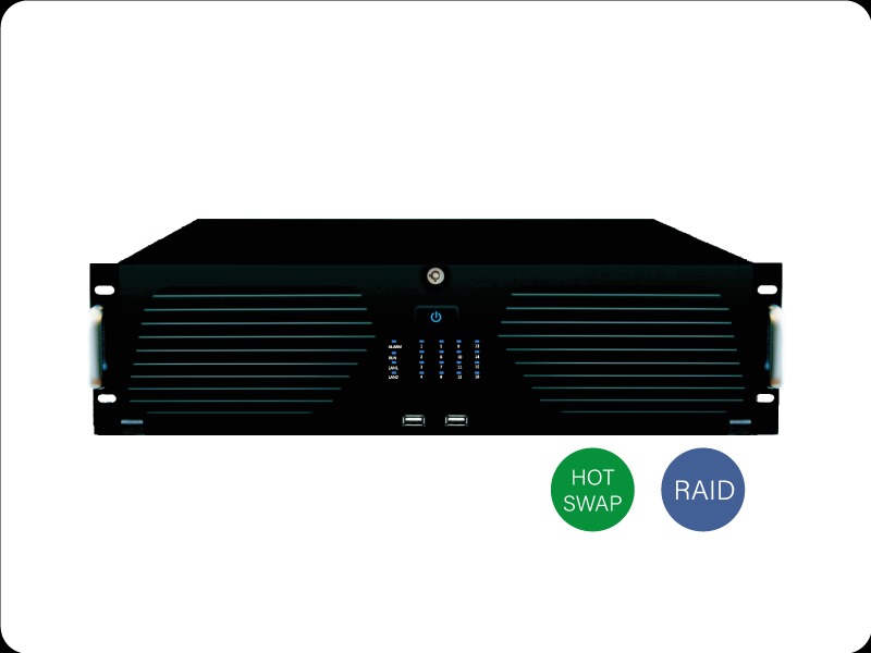 Đầu ghi hình camera IP 128 kênh HS-NBB360