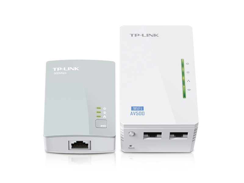 Bộ mở rộng Internet qua đường dây điện hỗ trợ WiFi tốc độ  TL-WPA4220KIT