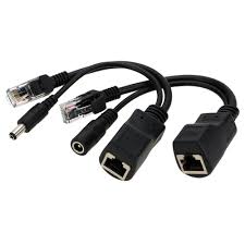 Jack Poe cho camera IP thông thường  IP camera can be powered with 12 volts DC or 24 volts AC