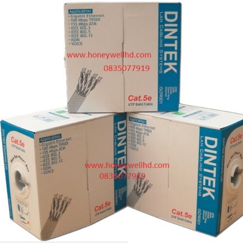 Cáp mạng Dintek CAT.5E UTP (100 mét/thùng)
