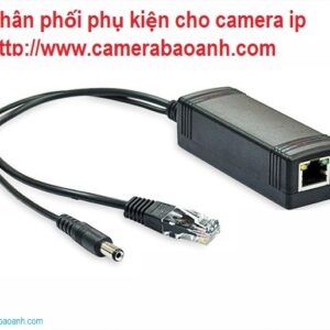 POE Splitter IEEE 802.3af với đầu ra 12V/2A cho Camera IP