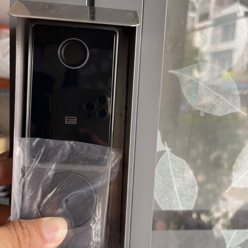 Khoá cửa cổng điện tử có vân tay 4 in 1 GOLDLOCK